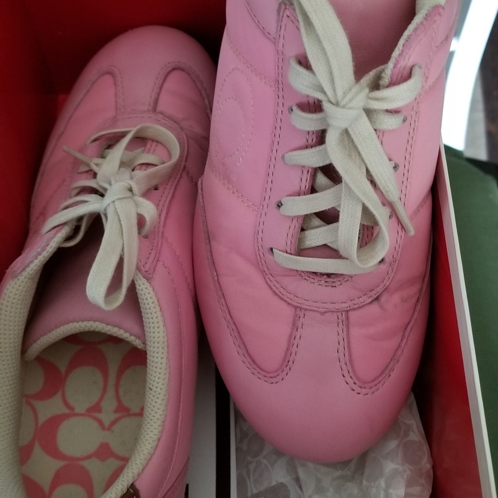 Coach tennis shoes